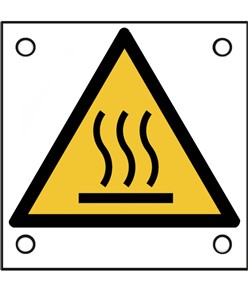 Cartelli pericolo superficie calda